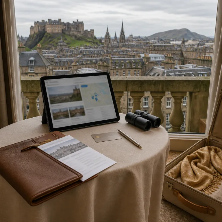How to Book Hotels with the Best Views of Edinburgh City