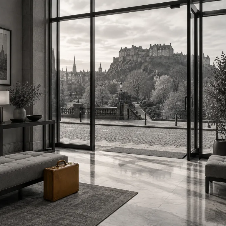 An elegant guide to Edinburgh free things to do from your hotel lobby