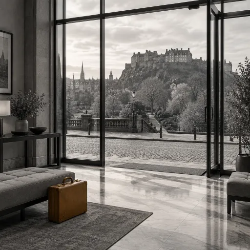 An elegant guide to Edinburgh free things to do from your hotel lobby